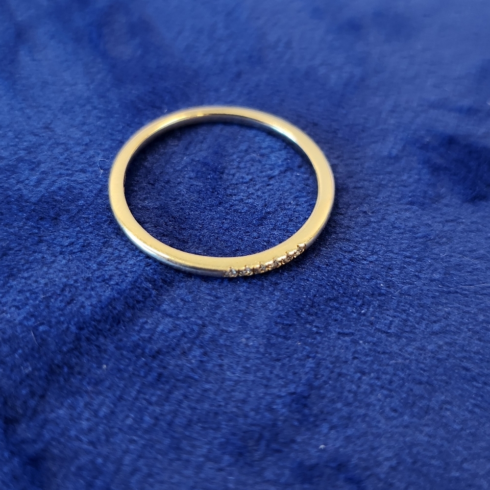 Mejuri Diamond Line Ring